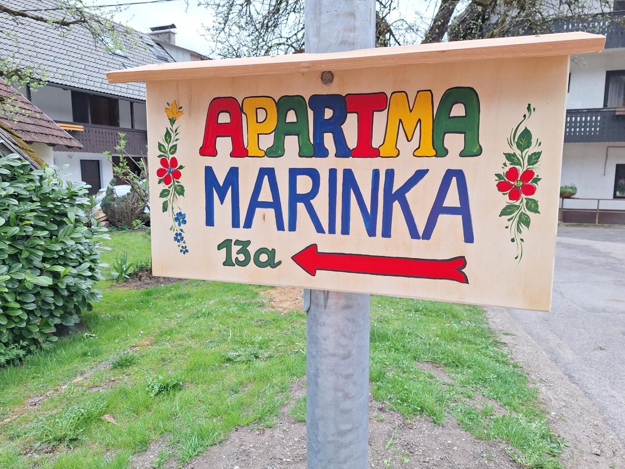 Apartmaji Marinka Hodnik Бохинь Экстерьер фото